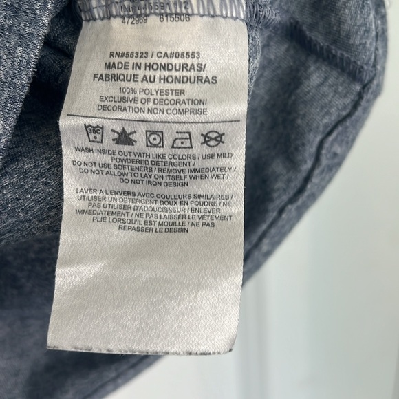 Nike Heather Blue Tee - Picture 3 of 4